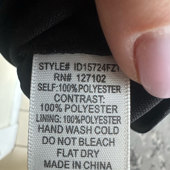 Colorful Geometric Pattern Dress- Large - Picture 7 of 7